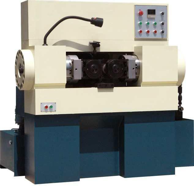 Specification		
Working diameter	12-80mm	
Thread pitch	1.0-8mm	
Thread length	In feed or Thru feed	
Spindle speed	16/27/37/62rpm (variable speed)	
Outside diameter of rolling die	170-220mm	
Inside diameter of rolling die	75mm 	
Thickness of rolling die	160mm	
Feed stroke	0-12mm	
Total machine power	14KW	
Max rolling pressure	25T	
Supply voltage	380V 3P 50Hz	
Weight(reference)	3560(KG)	
Package Dimension(L*W*H)	1630*1650*1750mm	
Dimension(L*W*H)	1580*1600*1650mm