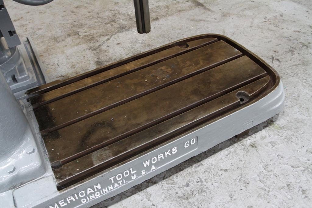 4' X 9' AMERICAN RADIAL DRILL: STOCK 58900