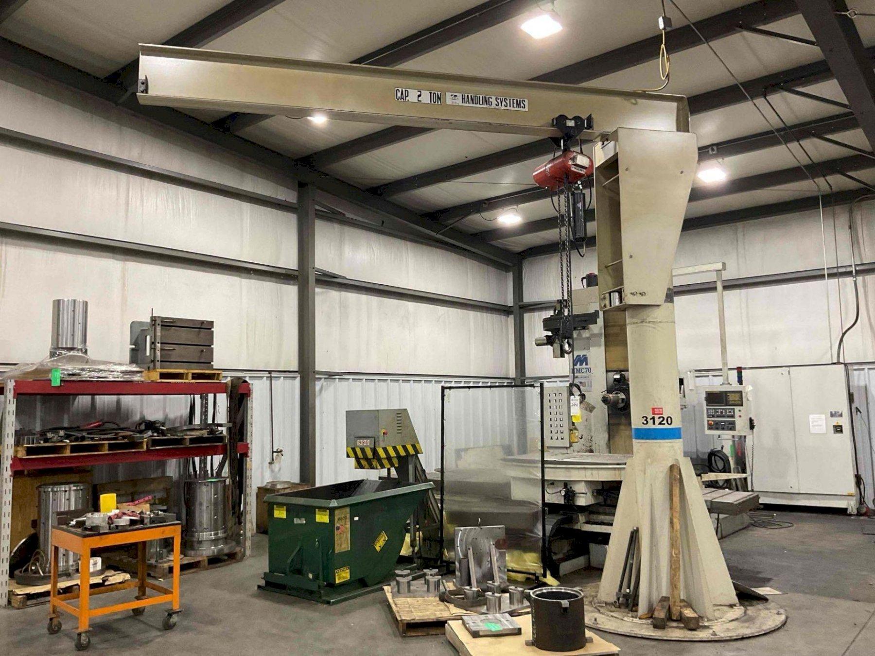 1 - PREOWNED 1-TON JIB CRANE