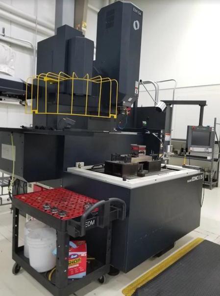 Makino EDNC-85S CNC Sinker EDM, MGH-6 Control, 60 Amp, 31.5