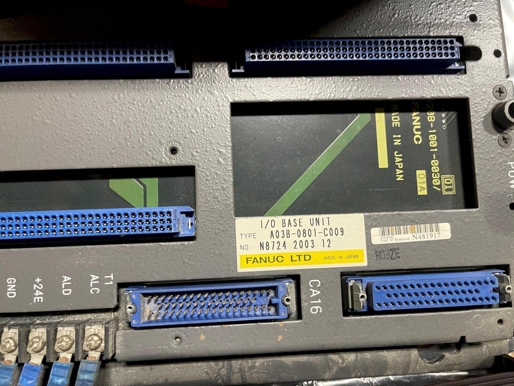FANUC I/O RACK - MULTIPLE BOARDS ATTACHED