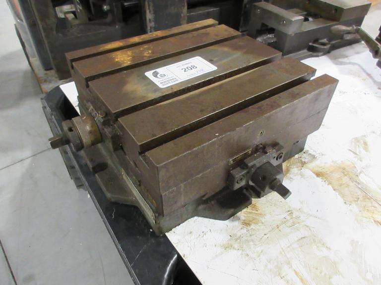 Troyke CS12 12" X 12" T-Slotted Compound Cross Slide Table- Auction Item