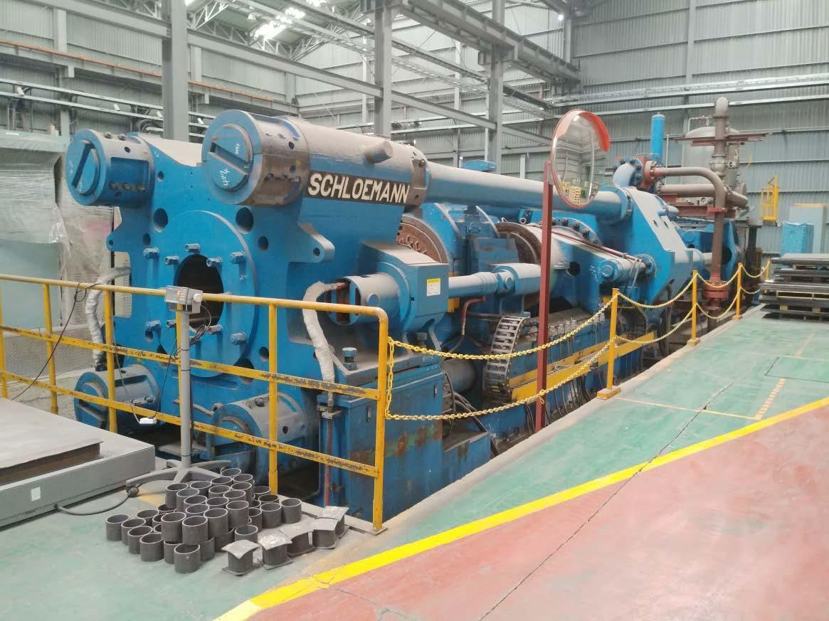 SCHLOEMANN 4000 ton - Presses, Extrusion