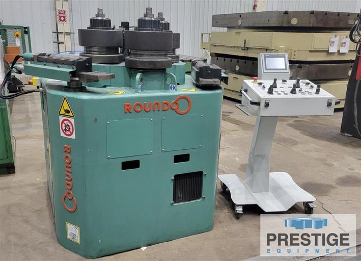 Roundo R4S 4" x 4" x 1/2" Hydraulic Angle Bending Roll