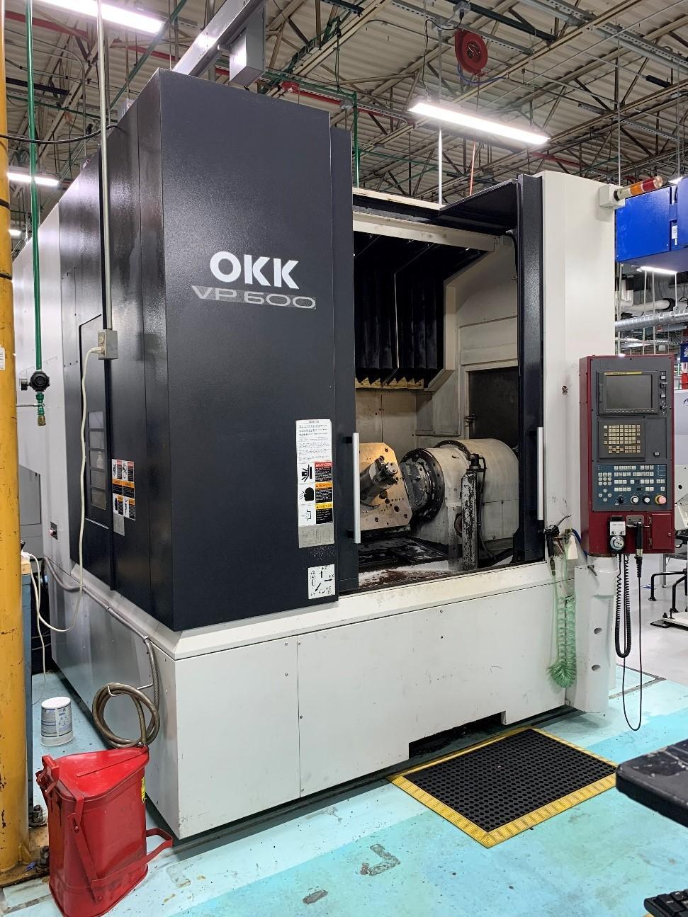 OKK VP600-5AX Used 5 Axis CNC Vertical Machining Center For Sale - 2008
