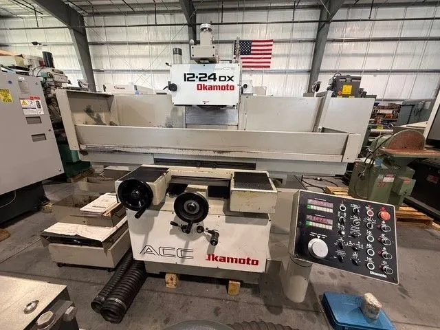 OKAMOTO #ACC-1224 DX 12” x 24” Hydraulic Surface Grinder