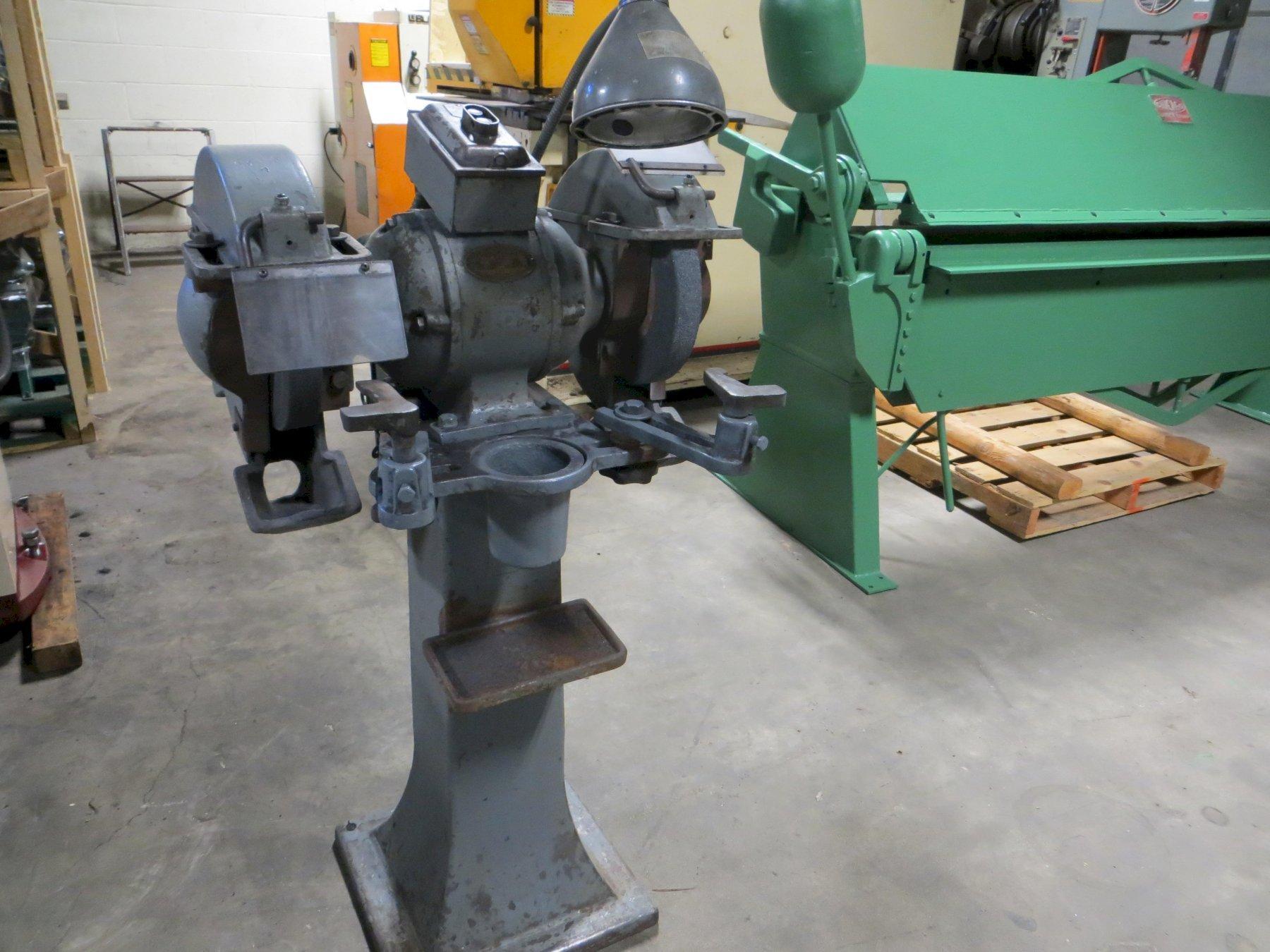 US Electrical Tool Co Pedestal Grinder Model 500 - Double End, 1 HP