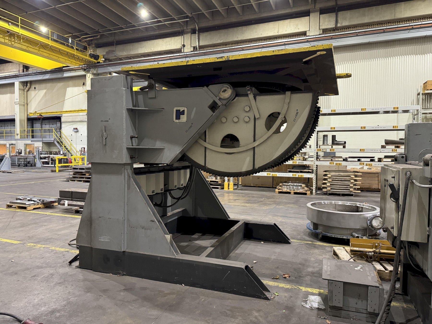 RANSOME 40,000 LB. VARIABLE SPEED WELDING POSITIONER, MODEL 400P