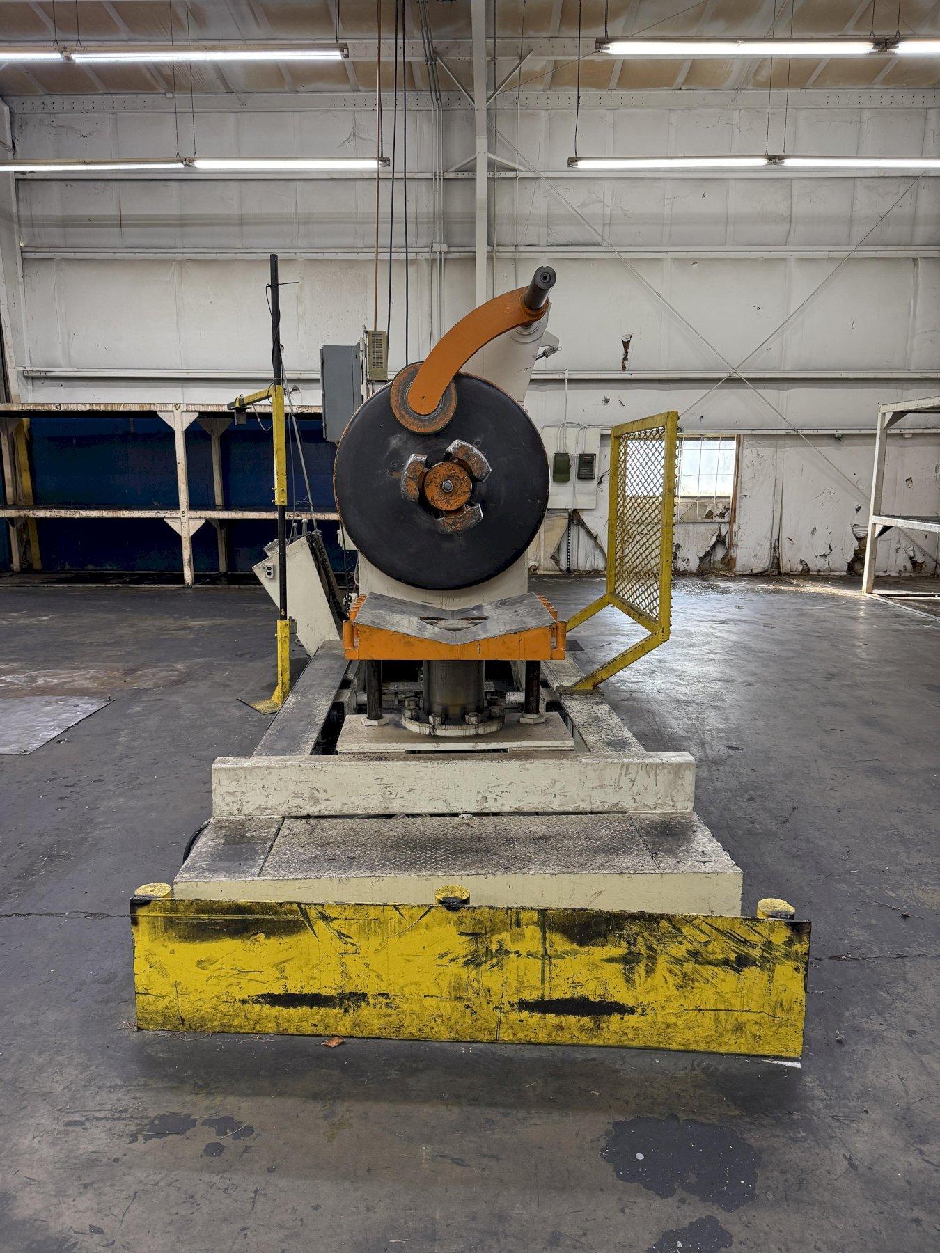 30,000 lbs. x 60" Wide American Steel Line Motorized Coil Reel Model# 3000