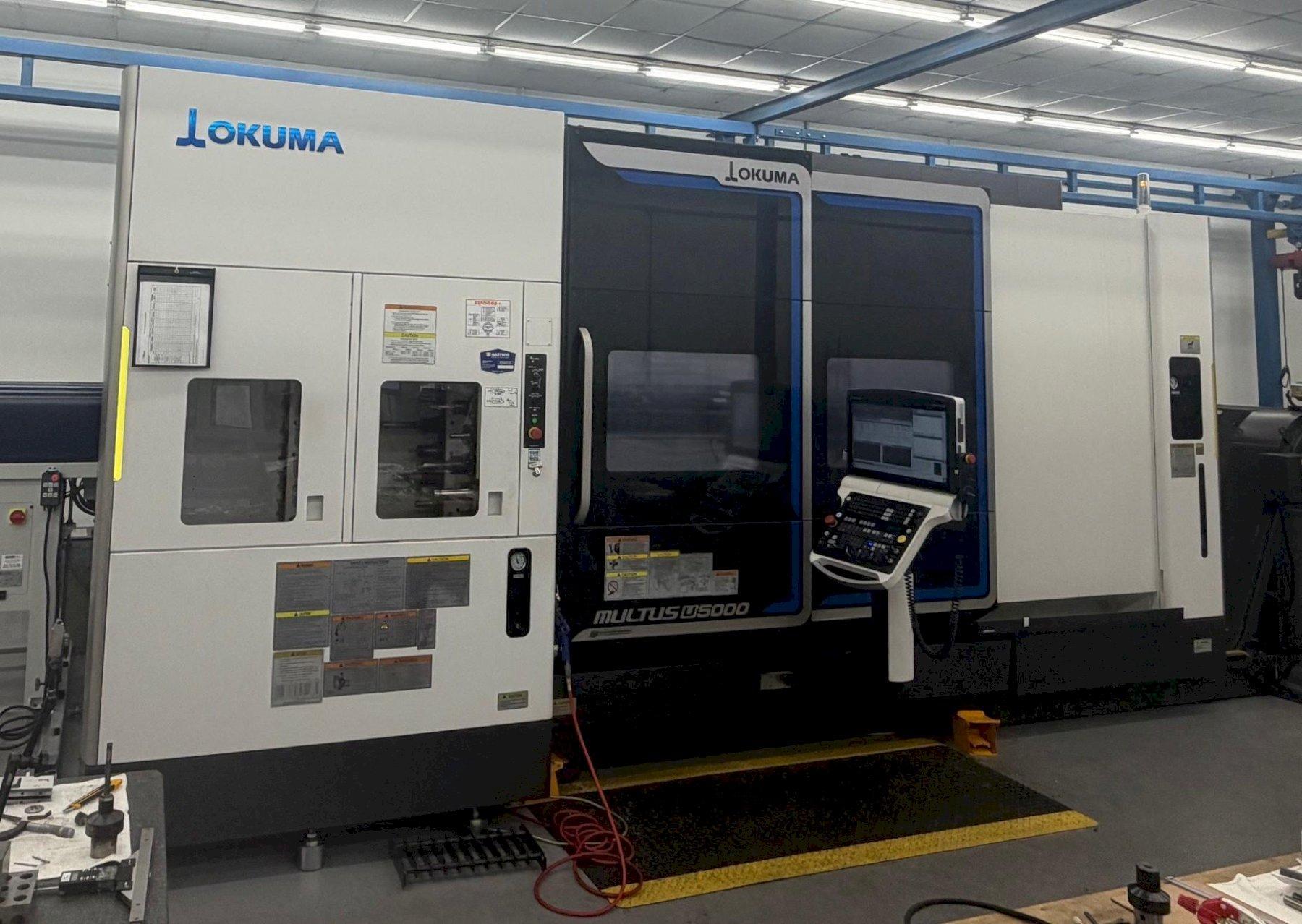 2023 OKUMA MULTUS U5000-25W X 2000MM MILL-TURN CNC 5-AXIS MULTI-TASKING MACHINE