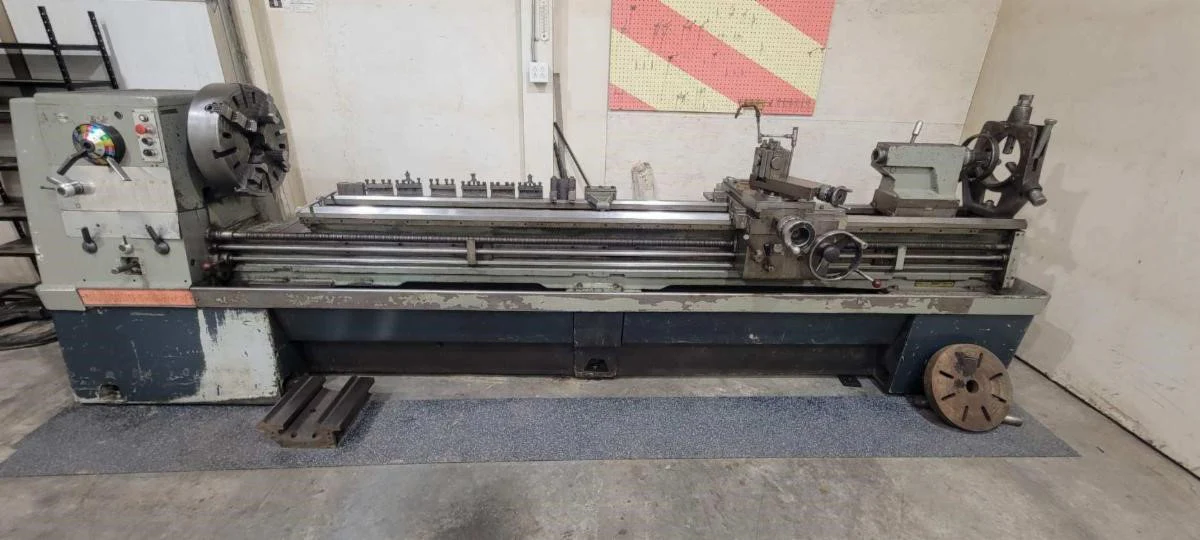 21” X 120” CLAUSING COLCHESTER GAP BED ENGINE LATHE