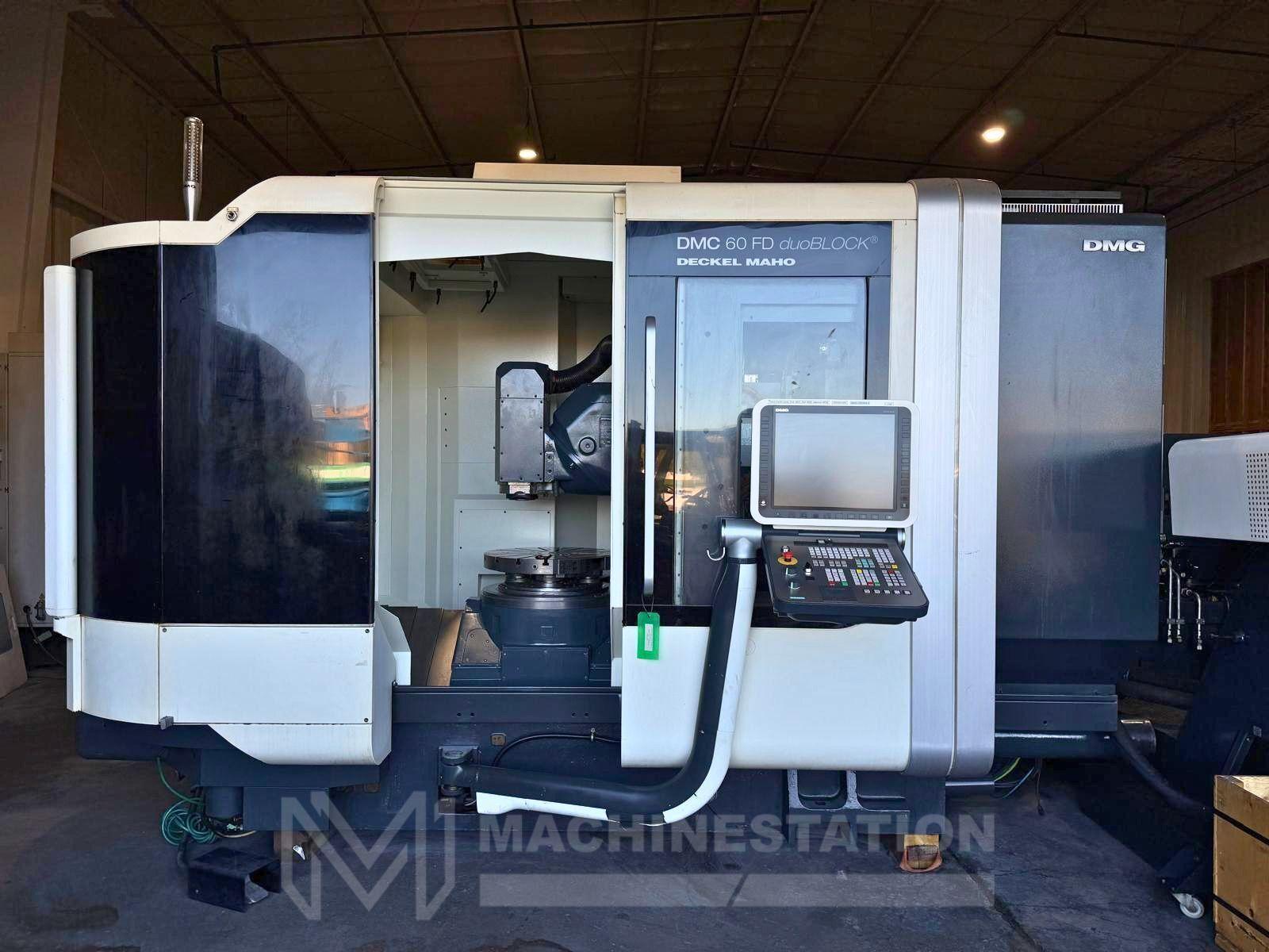 DMG DMC 60 FD duoBLOCK 5 Axis Machining Center – APC, Milling & Turning Capability