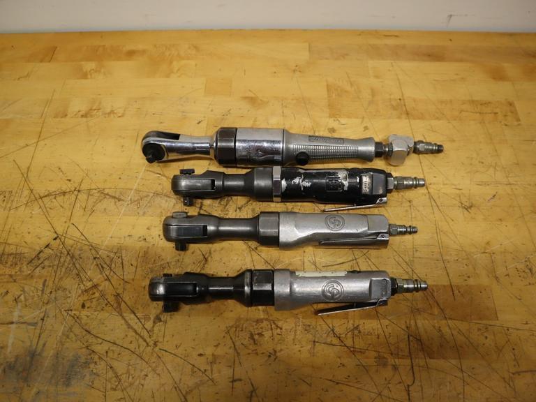 Chicago Pneumatics, Snap-on & More - Pneumatic Ratchets (4)- Auction Item