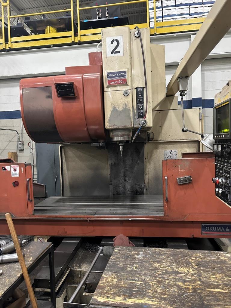 OKUMA HOWA MILLAC 65V VERTICAL MACHINING CENTER