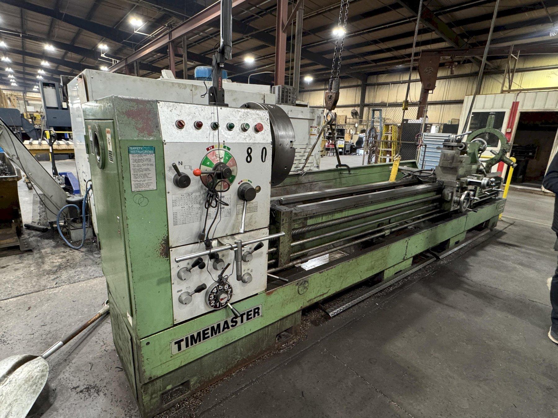 #5 WARNER & SWASEY MODEL #@1470 RAM TYPE TURRET LATHE: STOCK #80661