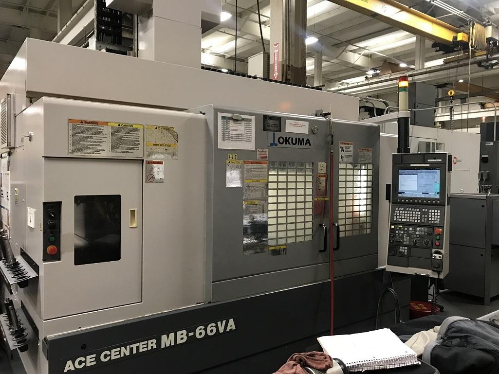 Okuma Ace Center MB66VA, P200M Control, 59