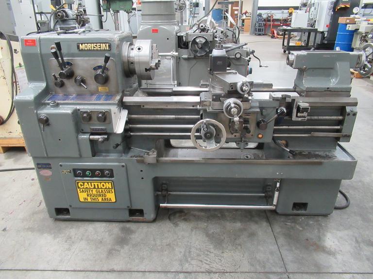 Mori Seiki MS-850 Engine Lathe, 17" X 33", Threading, 3-Jaw Chuck, Quick-Change Toolpost
