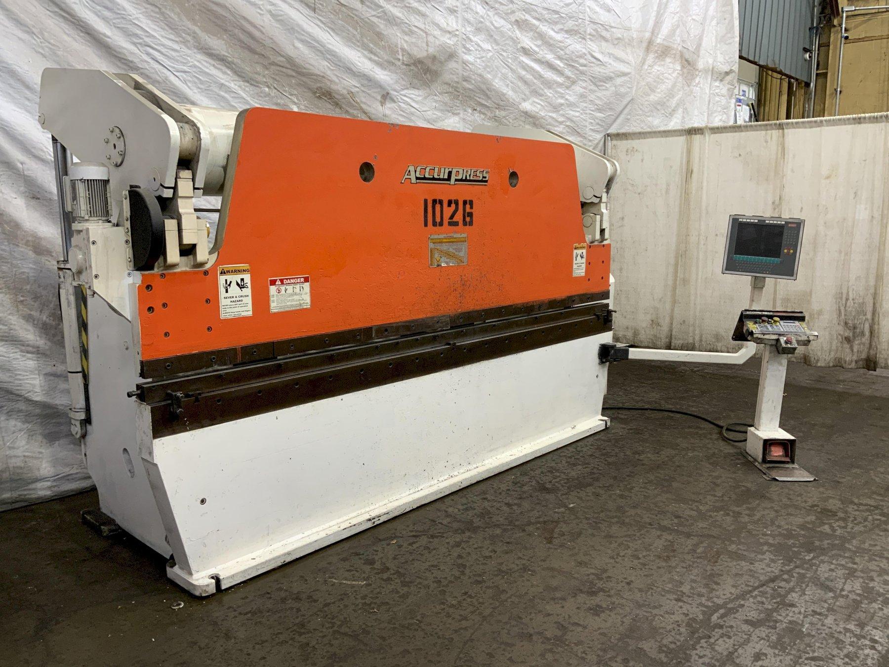 175 TON X 12' ACCURPRESS HYDRAULIC PRESS BRAKE: STOCK #81374