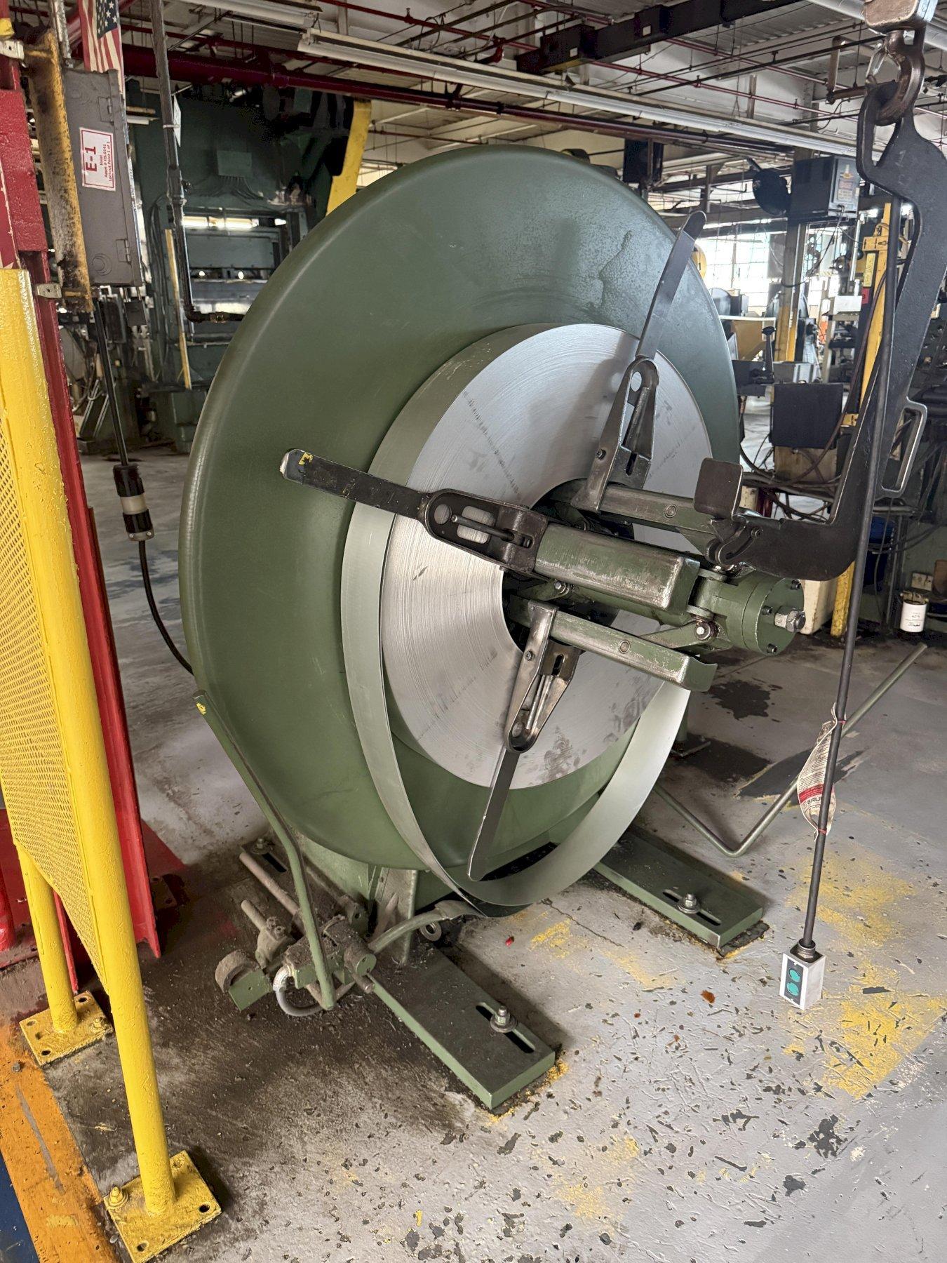 4,000 LBS X 18” LITTELL MODEL 40-18 COIL REEL UNCOILER: YOBRO #26030