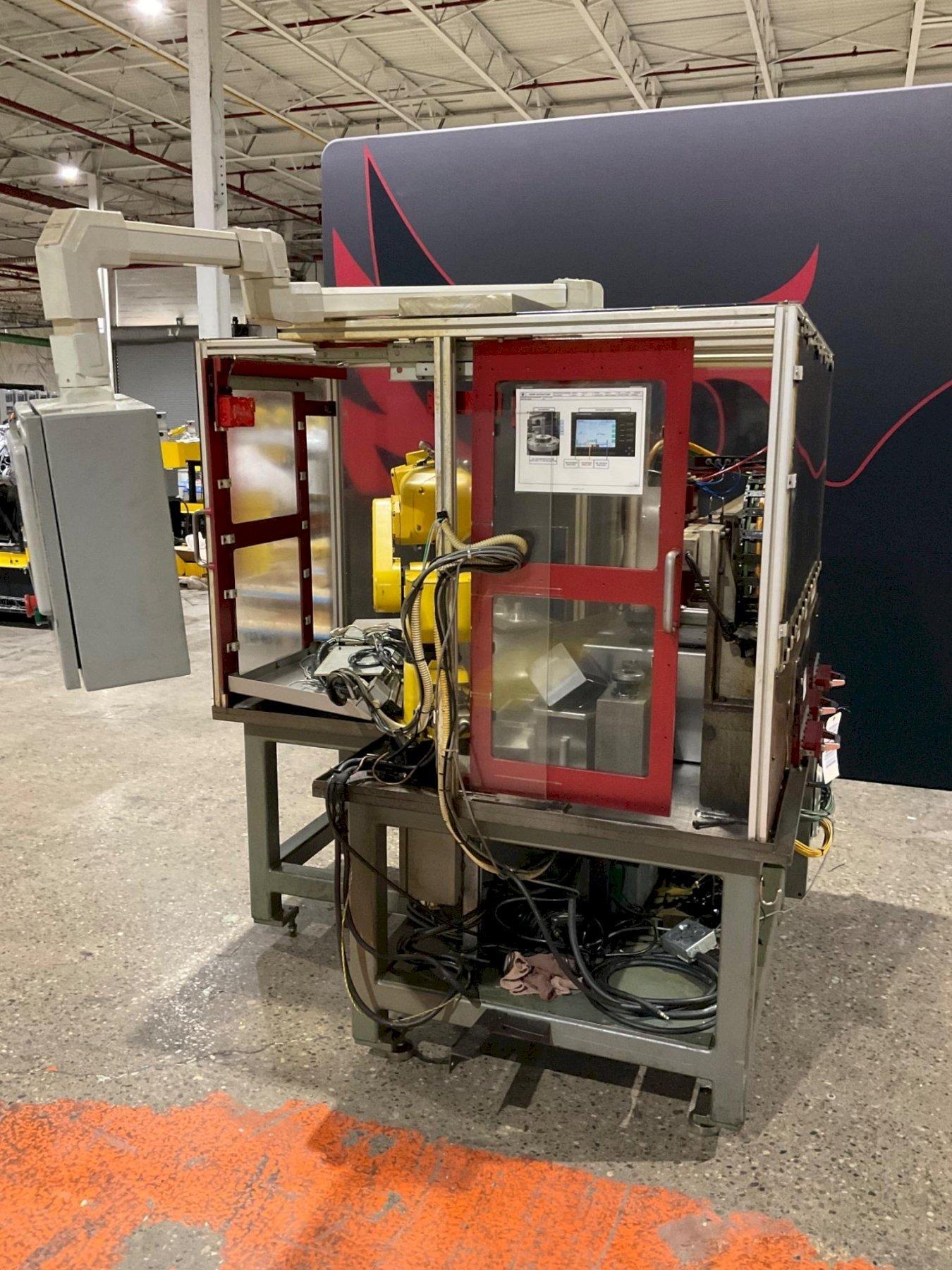 ROBOTIC WASH CELL WITH FANUC LR MATE 200IB/ RJ3ib MATE CONTROLLER