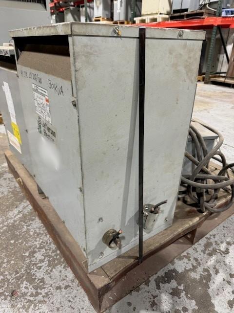1 - PREOWNED JEFFERSON ELECTRIC TRANSFORMER, 30 KVA