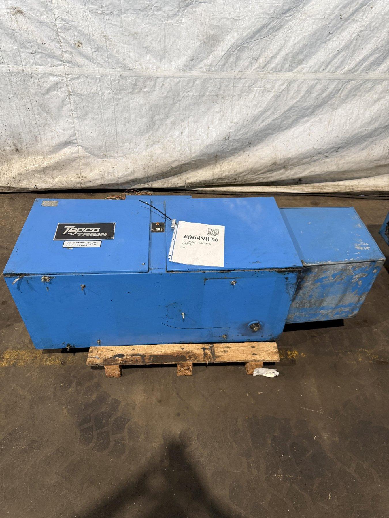 TRION AIR CLEANING SYSTEM. STOCK # 0649826