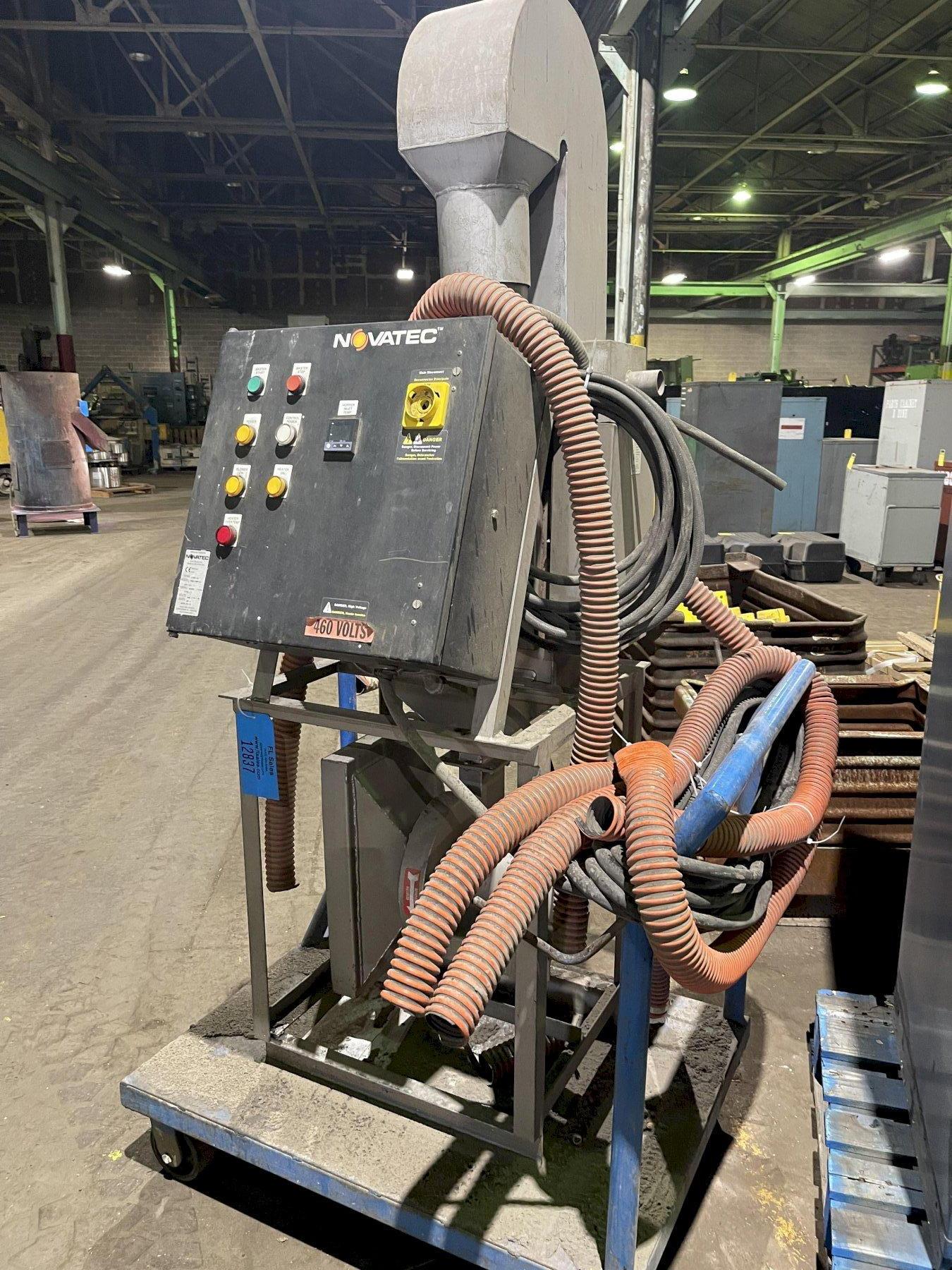 2015 like new Novatec model phh-250-ul mold dryer s/n , 1hp, 460 volt