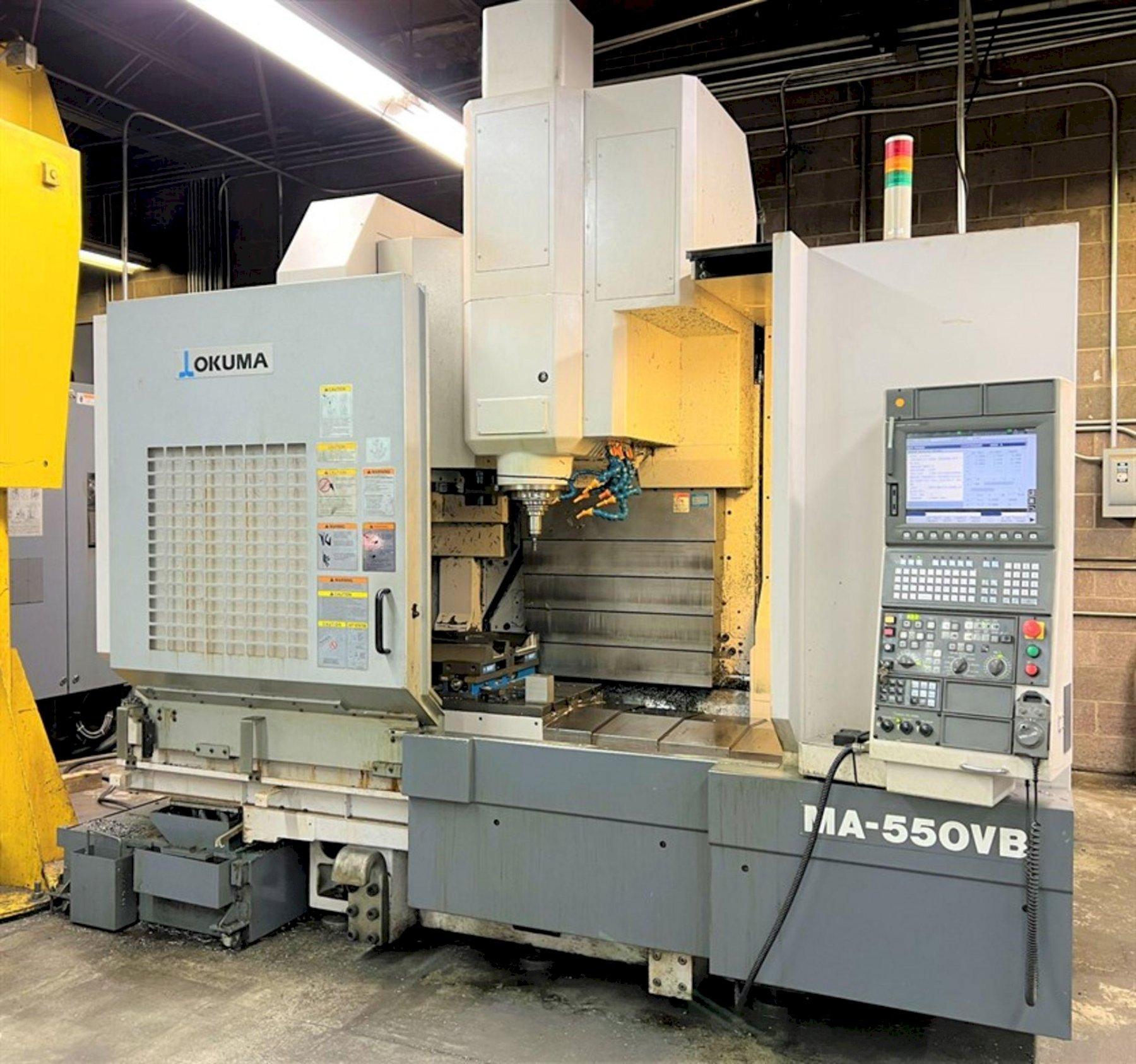 Okuma MA-550VB CNC Vertical Machining Center For Sale - 2008