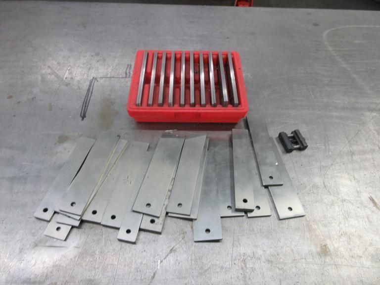 6in" Vise Parallels - Assorted Thickness, Vise Stop- Auction Item