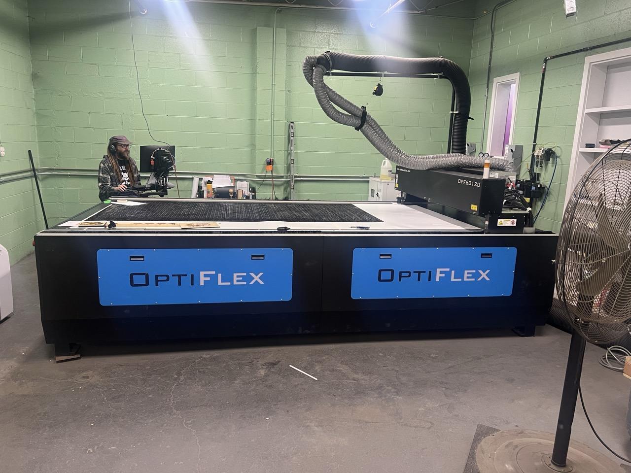 Kern OptiFlex OPF60120 KT500 500W CO2 Laser Cutting & Engraving System, 2023 – 60″ x 120″ Table