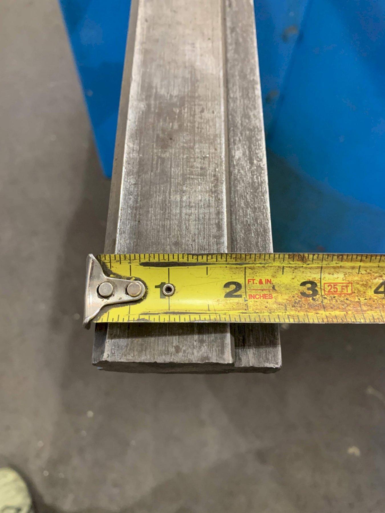 12' FEMALE BOTTOM PRESS BRAKE DIE