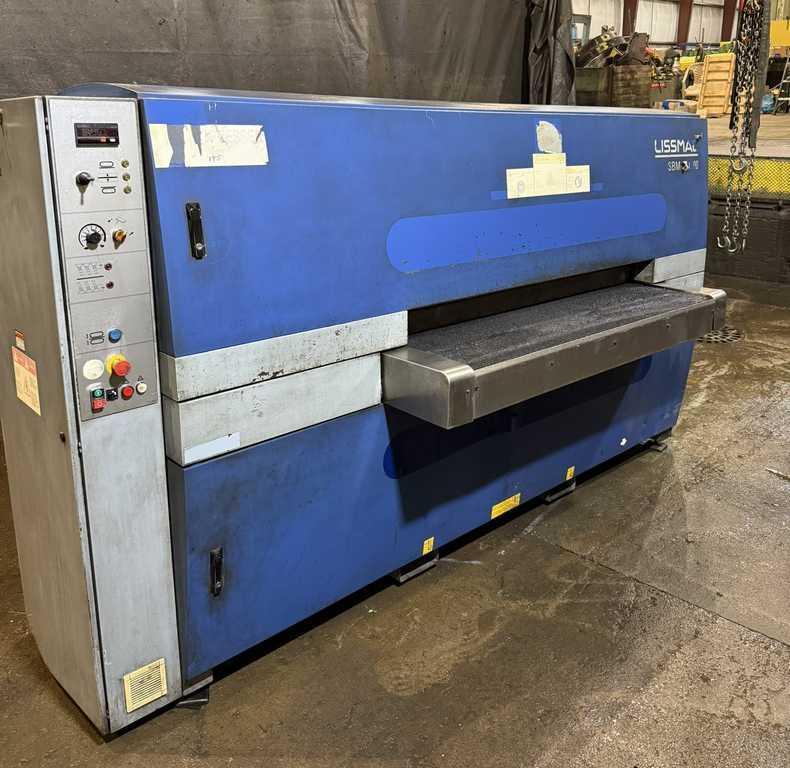 Brushing Machine, Sheet, Lissmac, 59" Wide STOCK# 4353