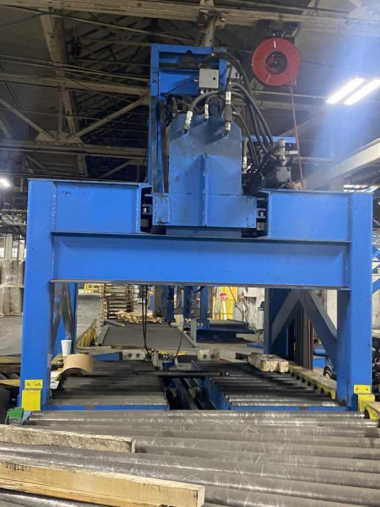 10,000# x 72" Chicago Banding Line Stacker System