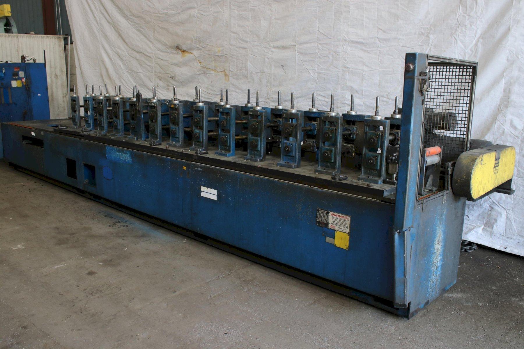 13 STAND X 1-1/2" YODER RAFTED ROLLFORMER: STOCK #76797