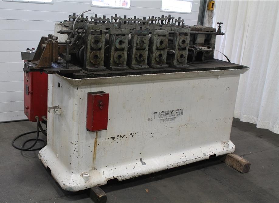7 STAND X 1' TISHKEN ROLLFORMER: STOCK #61779