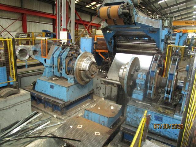 1840mm x 10mm x 25 Ton Well Time Injector Head Loop Slitting Line (2005)
