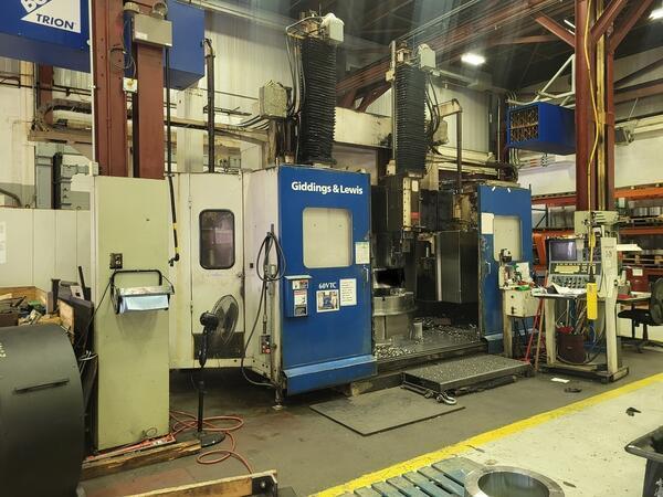 2001 Giddings & Lewis 60VTC Vertical Turning Center