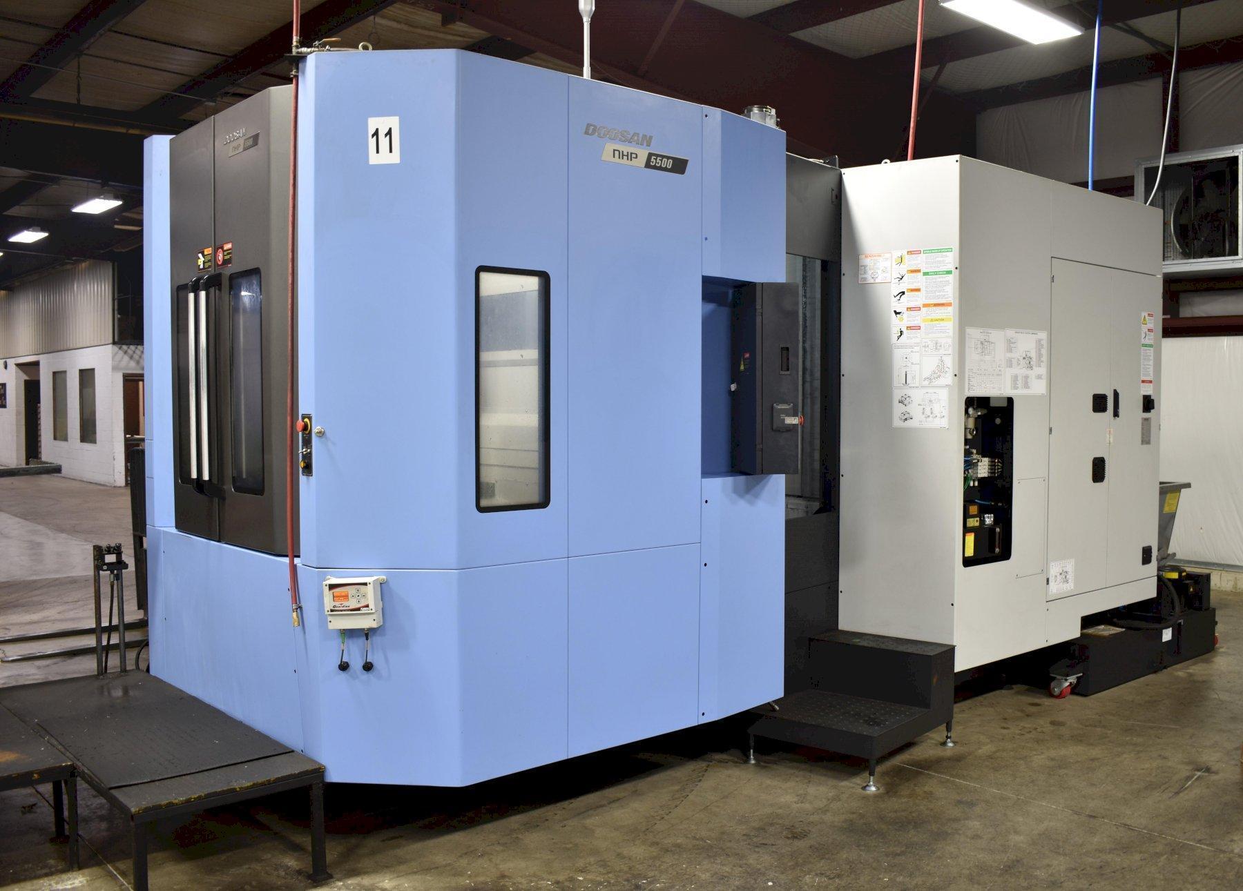 Doosan NHP-5500 CNC Horizontal Machining Center For Sale 2020