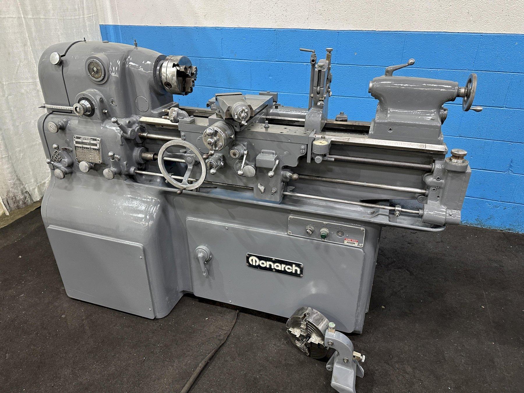 12.5" X 30" MONARCH MODEL #EE ENGINE LATHE:  STOCK #77024