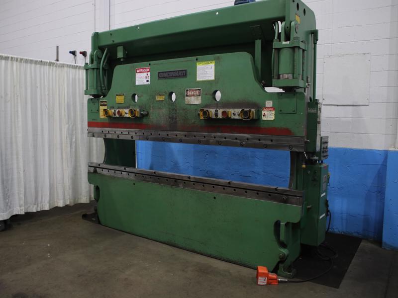 135 X 12' CINCINNATI CB10 HYDRAULIC PRESS BRAKE