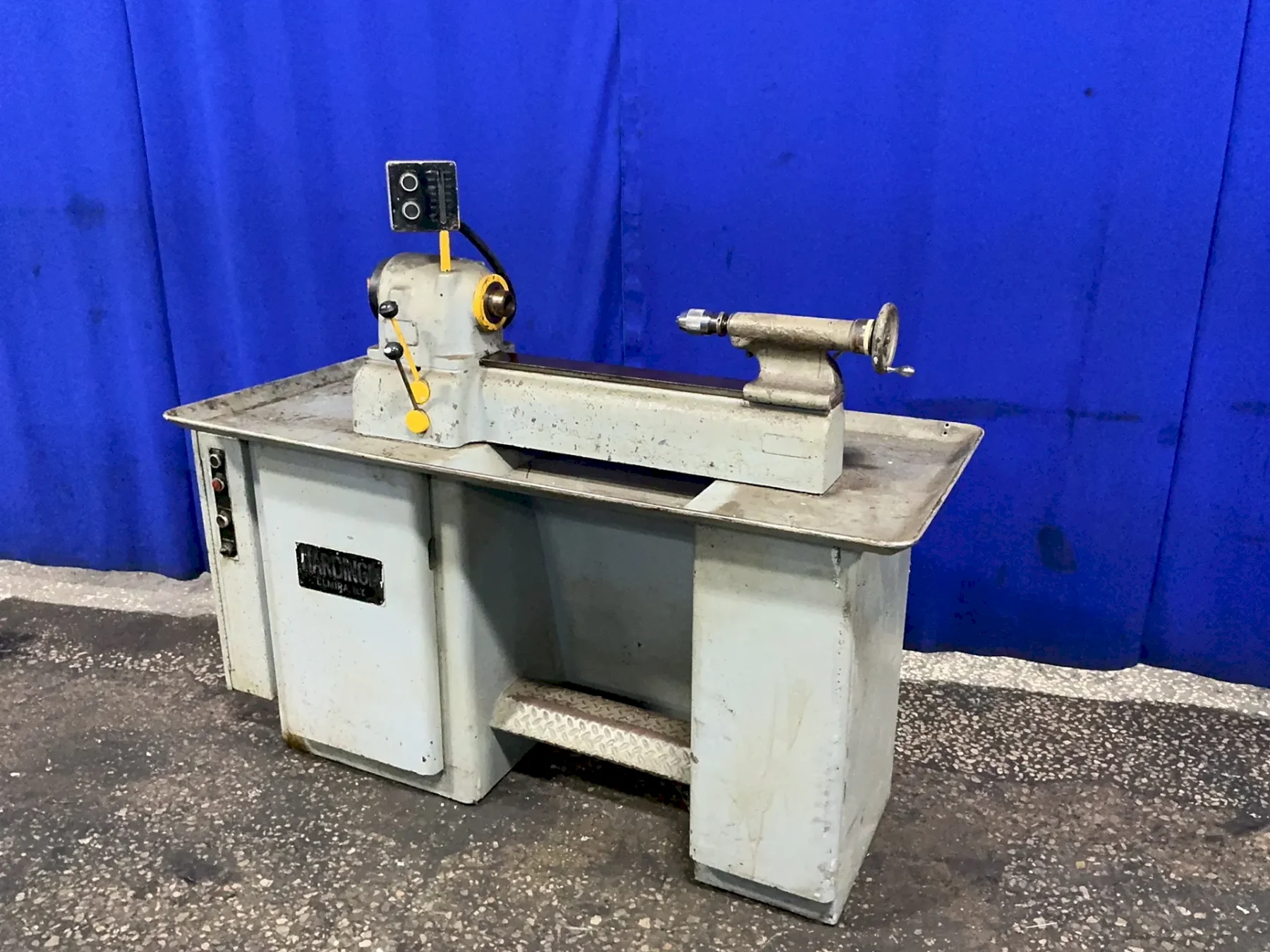 HARDINGE 9” X 28” LATHE  -  DV-59