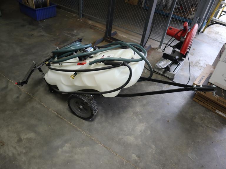 Brinly-Hardy 15 Gallon Tow-Behind Sprayer- Auction Item