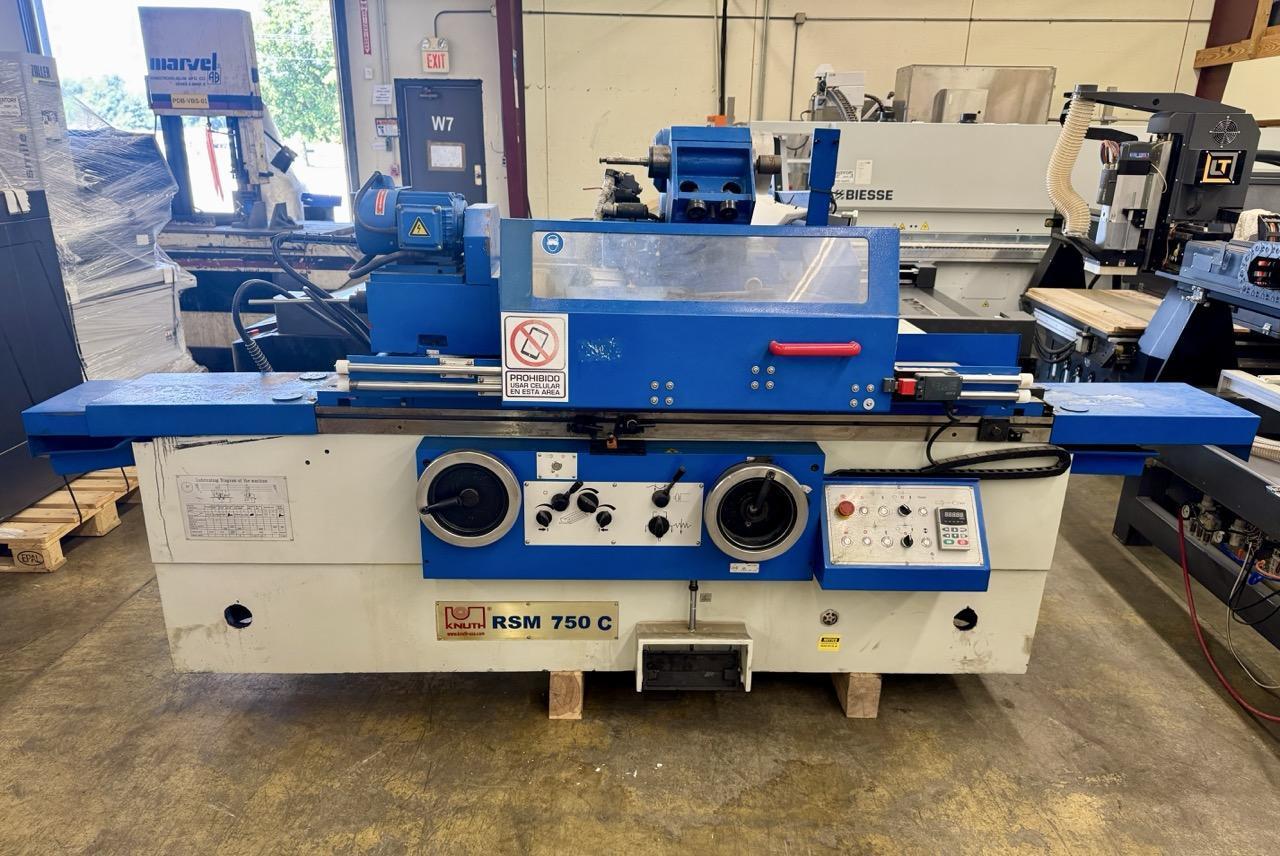 KNUTH RSM 750 C Precision Cylindrical Grinder w/ Internal Grinding, 2022 – 30″ Capacity