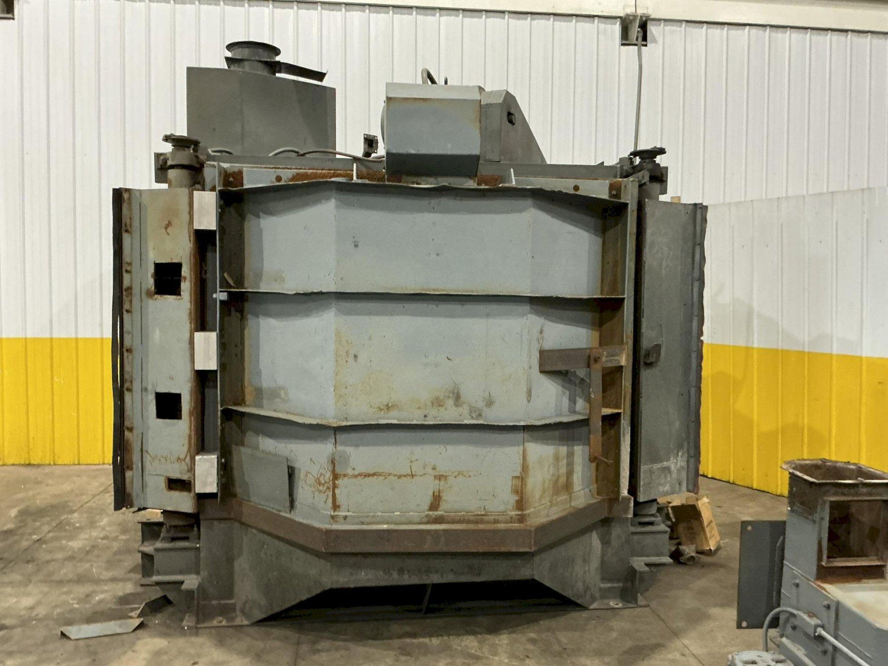 72" PANGBORN MODEL #6LK 2-WHEEL ROTOBLAST SHOT BLAST MACHINE: STOCK #22783