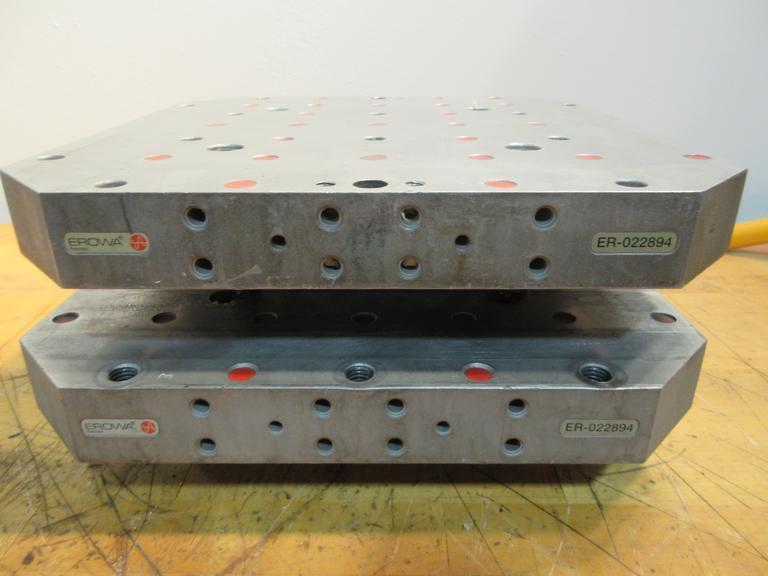 EROWA ER-022894 320mm X 320mm Pallet 2"x2" Non-Threaded Grid Pattern- Auction Item