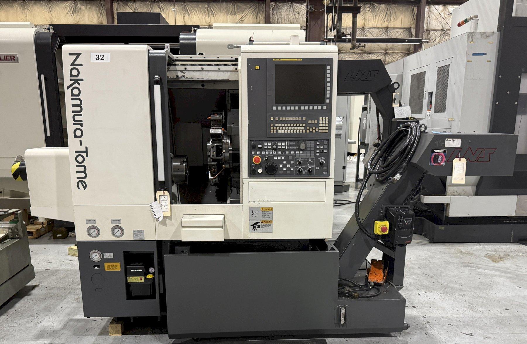 Nakamura-Tome AS-200Y Turning Center. Y-Axis. Live Milling. New-2020