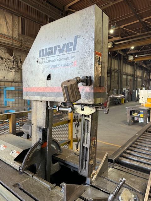 18" X 22" MARVEL 8 MARK 3 VERTICAL BAND SAW STOCK #3815