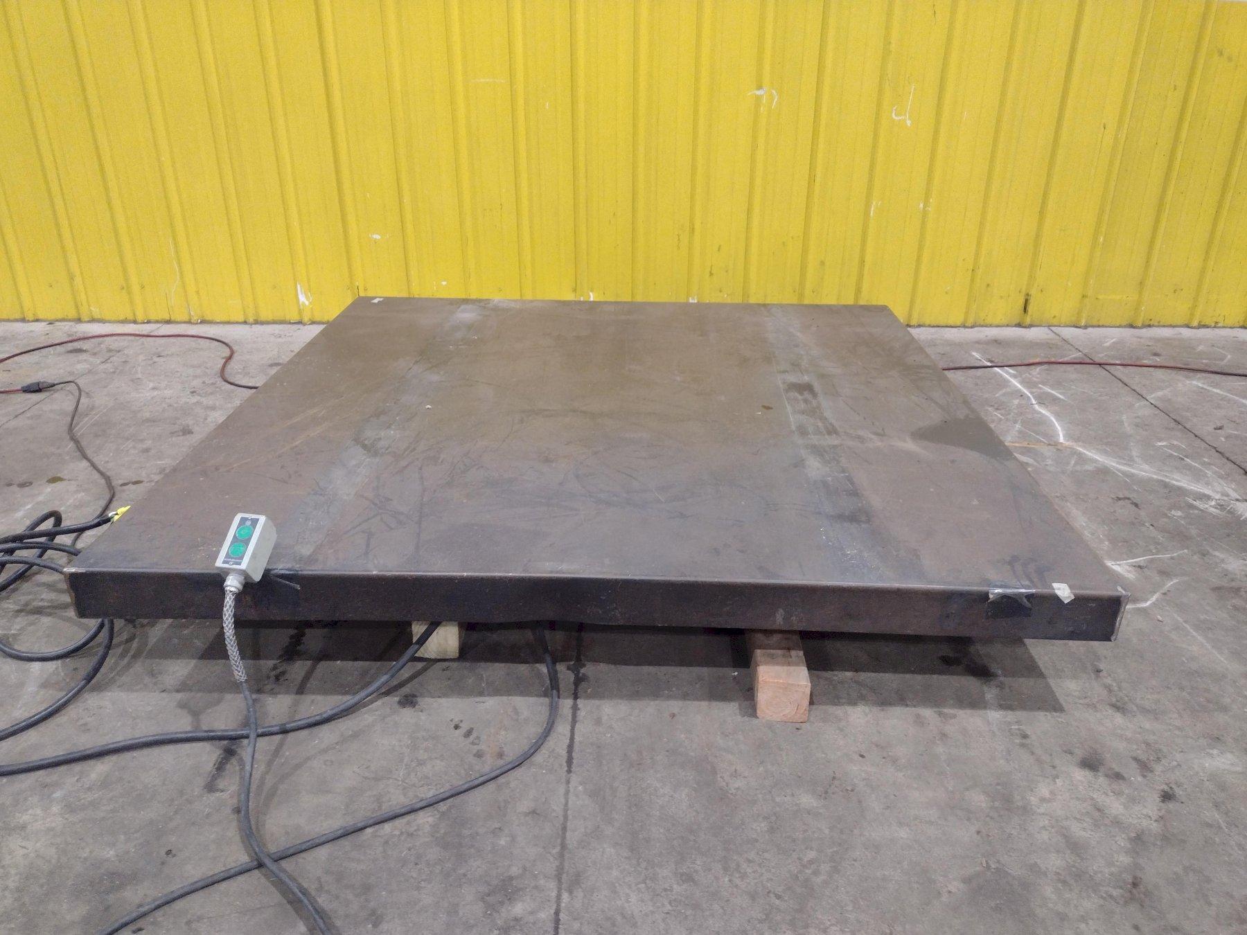 4,000 LBS X 71.75" X 71.75" LIFT PRODUCTS MODEL LPFT4W-040-36 SCISSOR LIFT TABLE: YOBRO #24988