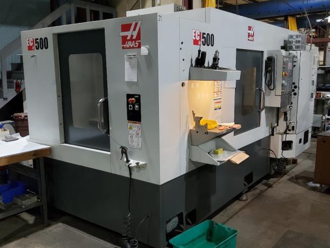 Haas EC-500 Used CNC Horizontal Machining Center For Sale - 2011