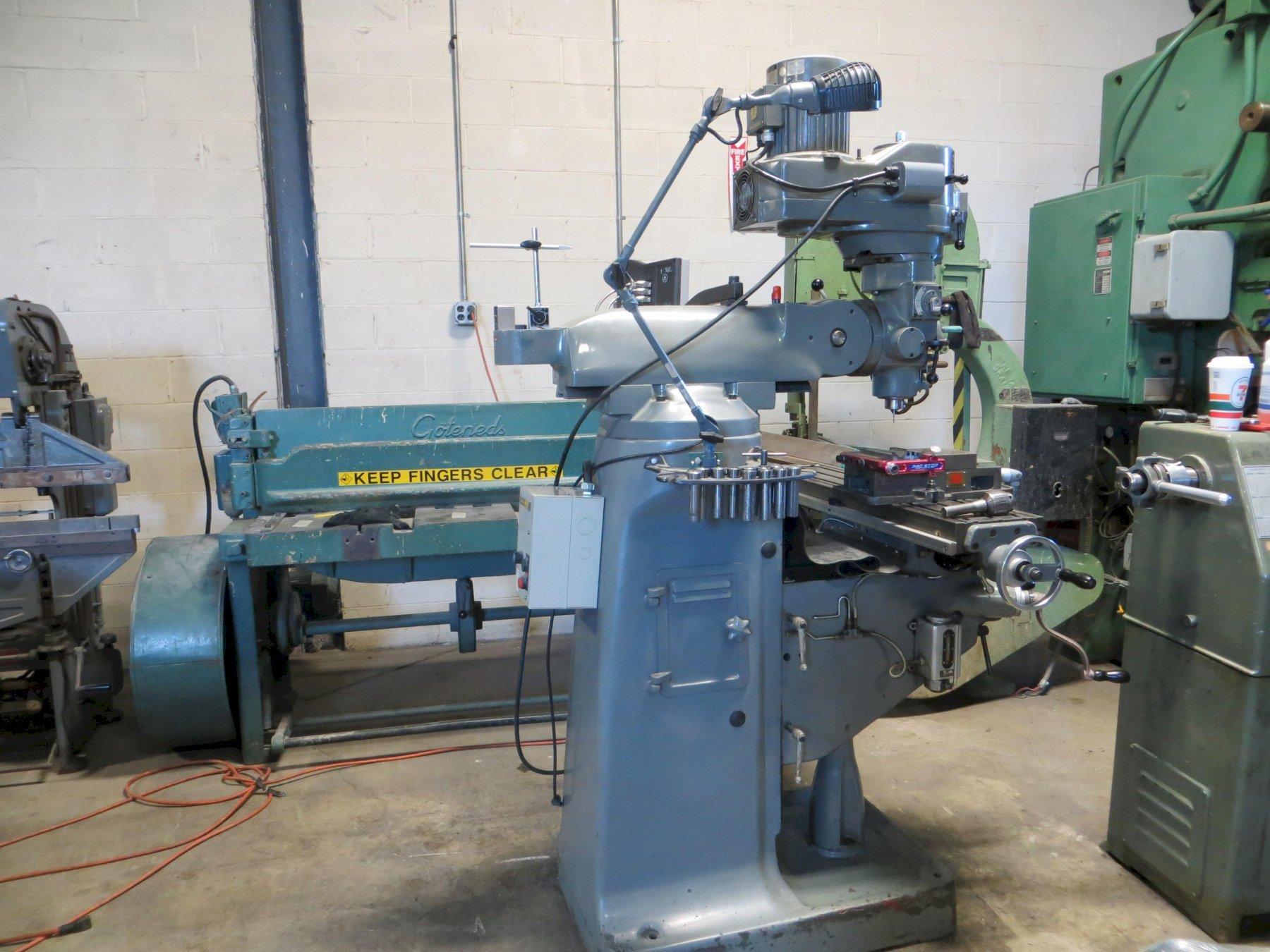 9" x 42" Supermax Vertical Milling Machine w/ Acu-Rite Digital Readout